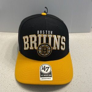 NWT ‘47 Forty Seven Brand Boston Bruins Hat Strapback